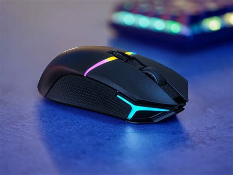 This customizable RGB mouse by CORSAIR is precise