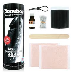 The Cloneboy Cast Your Own Black Dildo Kit Bondage Bunnies