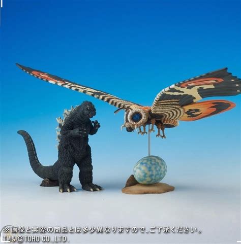 Mothra Vs Godzilla Toho Tokusatsu Museum Set From X Plus And Premium Hot Sex Picture