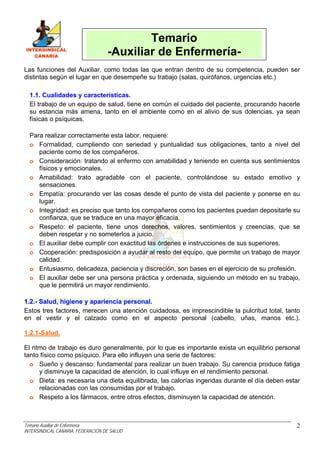 1 actividades del auxiliar de enfermería PDF