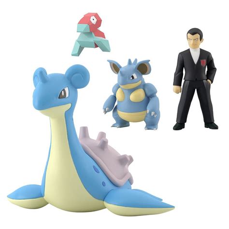 Bandai Pokemon Scale World Kanto Edition Sylph Company Set 120 Figure