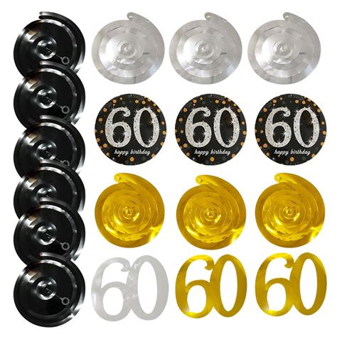 60th Birthday Decorations For Men Women 60th Birthday Banner Cheers To