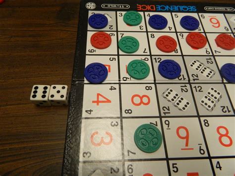 Sequence Dice Board Game Review And Rules Geeky Hobbies