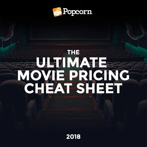 The Ultimate Movie Pricing Cheat Sheet For Singapore Cinemas 2018 Popcorn