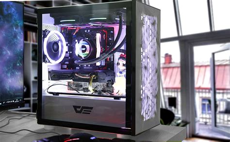 darkFlash DLM21 MESH Micro ATX Mini ITX Tower MicroATX Computer Case ...