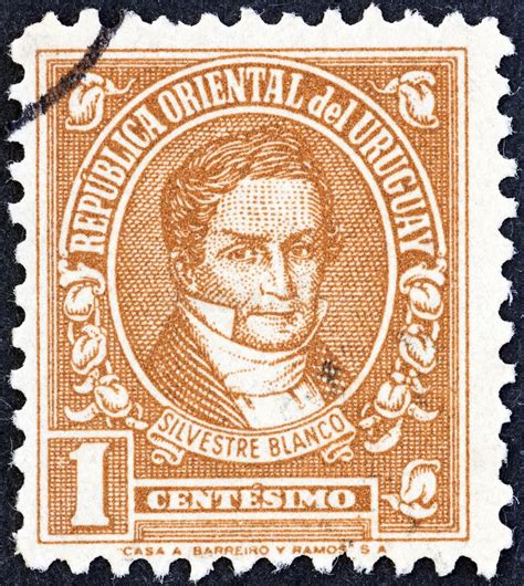 URUGUAY CIRCA 1945 A Stamp Printed In Uruguay Shows Silvestre Blanco