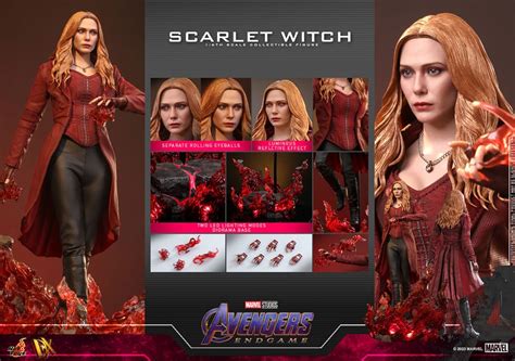 Figurine Hot Toys Scarlet Witch Deluxe Avengers Endgame
