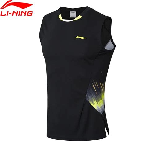 Li Ning Men S Badminton Competition Vest Comfort Lining Breathable