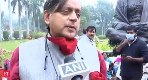 Tharoor Parliament Winter Session Shashi Tharoor Slams Bjp For Protest Against Opposition