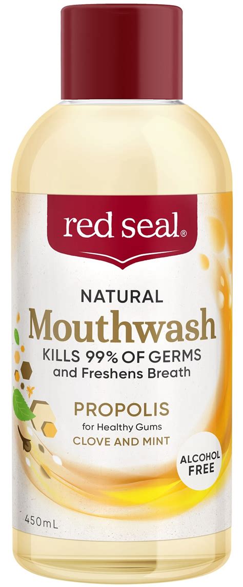 Red Seal Natural Mouthwash Ml Propolis Red Seal Shop By