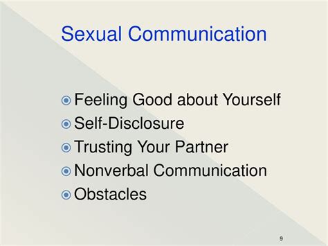 Communication And Sexuality Ppt Download