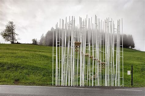 7 World Famous Architects Design Busstops For An Austrian Village Homeli