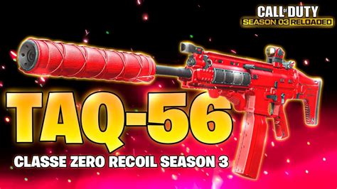 ZERO RECOIL A NOVA CLASSE TAQ 56 RANKED NA SEASON 3 MELHOR CLASSE