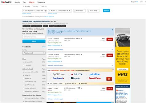Hotwire Flights - Truth or Fiction