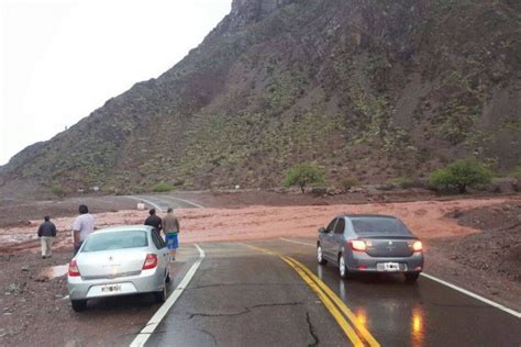 La Ruta Est Cortada En Varios Tramos Por Las Lluvias De Anoche