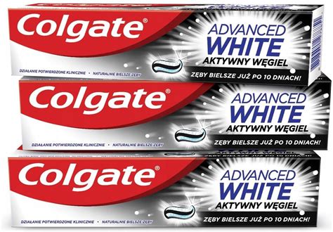 Colgate Advanced White Optic Wybielaj Ca Pasta Do Z B W Z Aktywnym