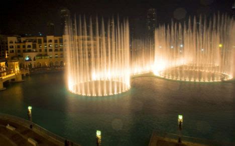 Dubai Fountains Most Beautiful Dancing Fountains In The World