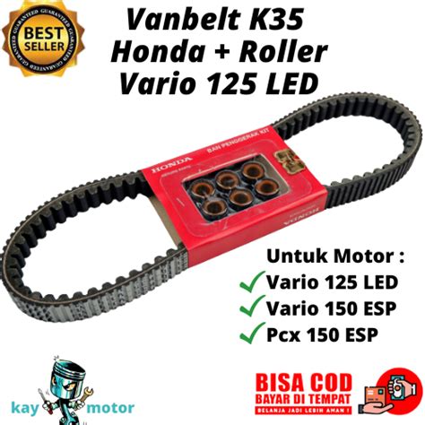 Vanbelt Plus Roller K35 Honda Vario 125 ESP LED Vario 150 ESP LED Pan