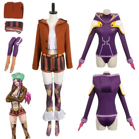 Jewelry Bonney One Piece Cosplay Fantasia Anime Egghead Costume