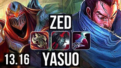 ZED Vs YASUO MID 3 7M Mastery 17 2 12 1100 Games Legendary NA