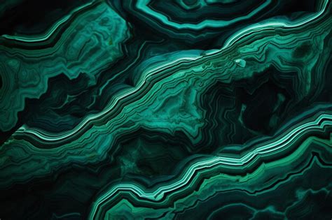 Premium Photo | A close up of a green and black rock
