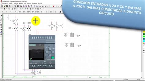 Practica 33 Conexión de entradas de Logo Siemens a 24 V CC YouTube