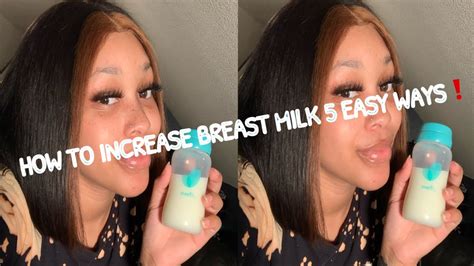 How To Increase Breast Milk Supply 5 Easy Ways🤱🏻 Youtube