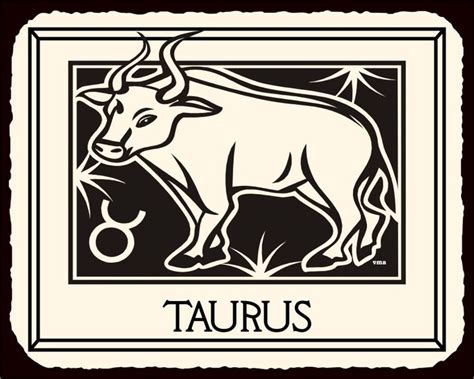 Taurus Zodiac Astrology Vintage Metal Art Retro Tin Sign Paper Metal Canvas Láminas Para