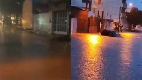 Cidade baiana é atingida por forte temporal e tem ruas alagadas saiba