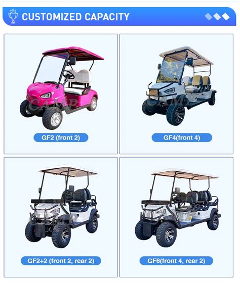 Wholesale Golf Cart Electric Utility Vehicle Golf Cart 6 Seater Golf Cart Luxury Buy Golf Cart