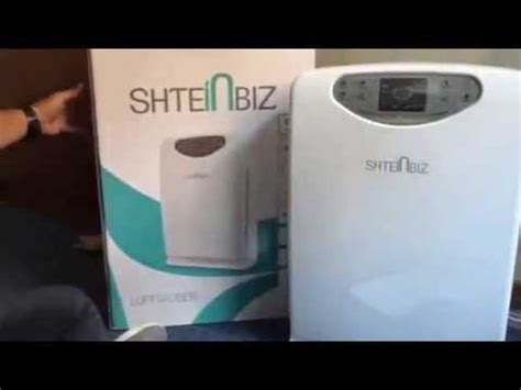Обзор воздухоочистителя Shteinbiz Breezomatic (отзыв на Штайнбиц) - YouTube