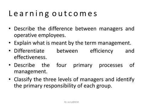 Management And Organization Behavior Ppt