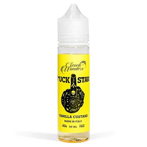 Seven Wonders Fckstard Vanilla Custard 50ml E Liquid Shisha Vibe