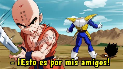 EL KRILLIN QUE ELIMINÓ A VEGETA EL VIAJE A NAMEKUSEI SIN VEGETA