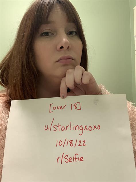 Verification Over 18 Rselfie