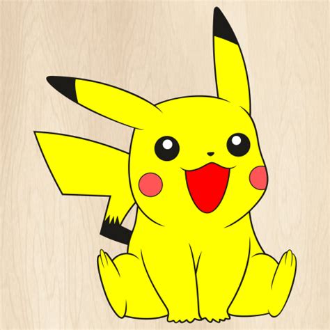 Pokemon Pikachu Svg Happy Pikachu Png Pikachu Logo Vector Png My Xxx