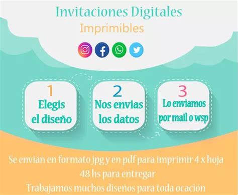 Invitación Digital Personalizada Payaso Plim Plim en venta en La