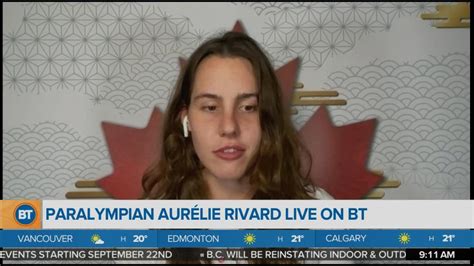 Bright Spot Paralympian Aur Lie Rivard Breakfast Television