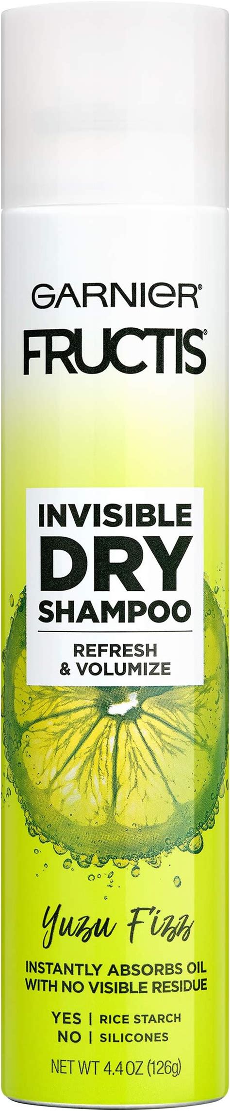 Garnier Invisible Dry Shampoo With No Visible Residue