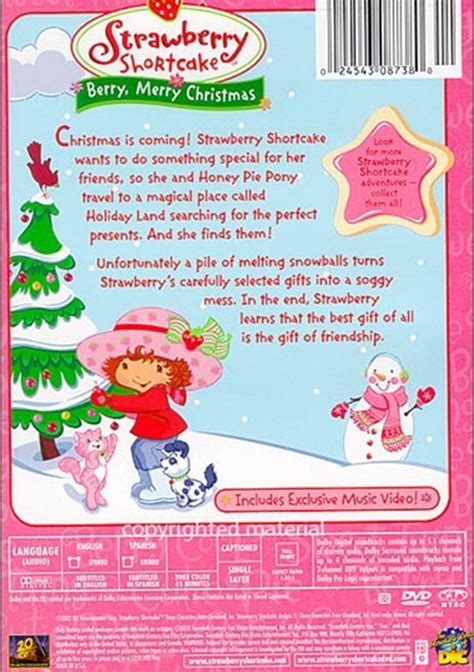 Strawberry Shortcake: Berry Merry Christmas (DVD 2003) | DVD Empire