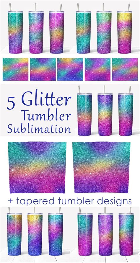 Glitter tumbler sublimation tumbler design 20oz 1361746 – Artofit