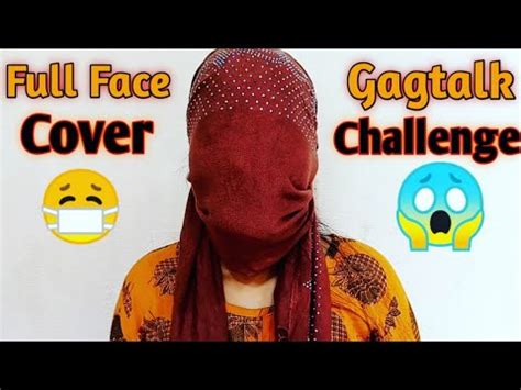 Hanky Stuff Full Face Cover Gagtalk Challengerequested Videofunny