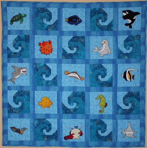 Quilt Patterns Sea Creatures