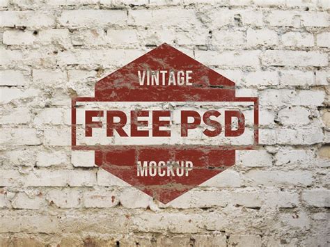 Vintage Logo Mockup Set - Mockup World