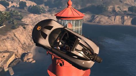 Aparcar Un Coche En Lo Alto De Un Faro De GTA 5 Es La Mejor Jugada De