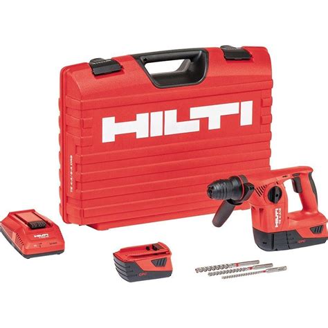 Hilti Te Volt Lithium Ion Sds Plus Cordless Rotary Hammer Drill