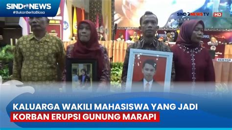 Momen Haru Orang Tua Korban Gunung Marapi Wakili Wisuda Anak Yang