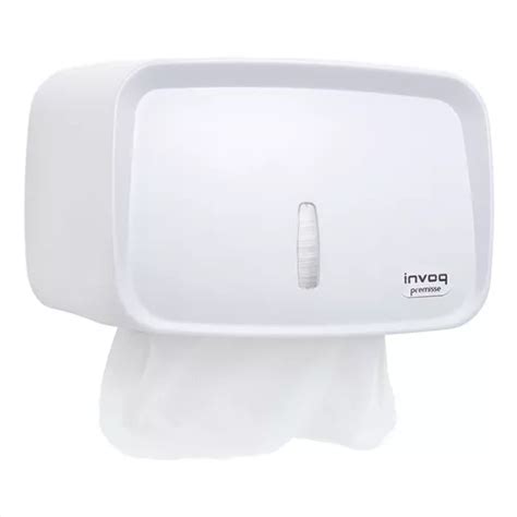 Dispenser Porta Papel Toalha Interf Compacto Invoq Premisse Cor Branco