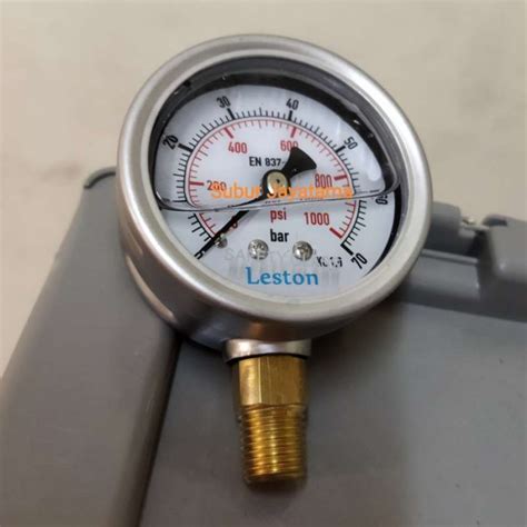 Promo Pressure Gauge Manometer Stainless 4 Inchi 70 Bar 1000 Psi Diskon