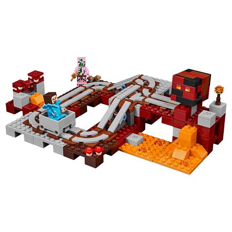 LEGO 21130 Minecraft Linia kolejowa w Netherze porównaj ceny